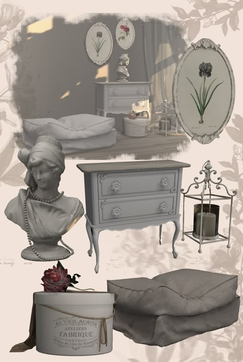 Sims 4 Victorian House, Pinkbox Anye, Living Room Sims 4, Sims 4 Cc Furniture Living Rooms, Los Sims 4 Mods, Sims 4 Decades Challenge, Cc Patreon, Mod Furniture, Sims Packs