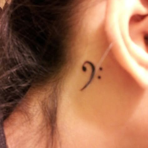 Base Clef Tattoo, Bass Clef Tattoo, Bass And Treble Clef Tattoo, Dainty Treble Clef Tattoo, Cello Tattoo, Music Note And Semicolon Tattoo, Bass Clef Semi Colon Tattoo, Music Note Semi-colon Tattoo, Treble Clef Tattoo