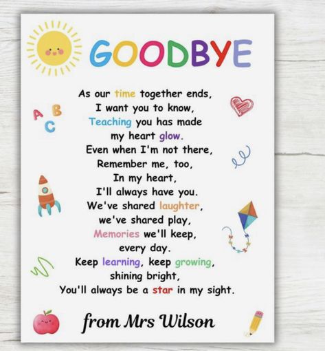 Cards For Students From Teacher, Kindergarten Quotes, Teacher Appreciation Quotes, Infant Room, Teacher Quotes Inspirational, Face Yoga Facial Exercises, First Day Of School Activities, Appreciation Quotes, Alphabet Crafts