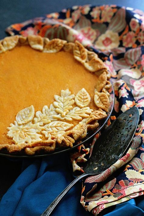 Sweet Potato Chess Pie | Grandbaby Cakes Southern Pies, Chess Pie Recipe, Grandbaby Cakes, Herb Roasted Turkey, Peanut Butter Mug Cakes, Gluten Free Puff Pastry, Chess Pie, Gluten Free Pie, Christmas Food Gifts