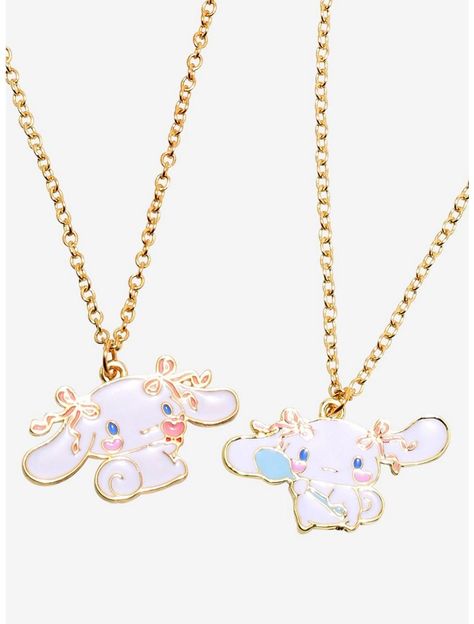 Cinnamoroll Sweets Best Friend Necklace Set Holding A Lollipop, Lace Ankle Socks, Hello Kitty Keychain, Best Friend Necklace, Hello Kitty Characters, Best Friend Necklaces, Friendship Necklaces, Birthday Gifts For Best Friend, Hello Kitty Items