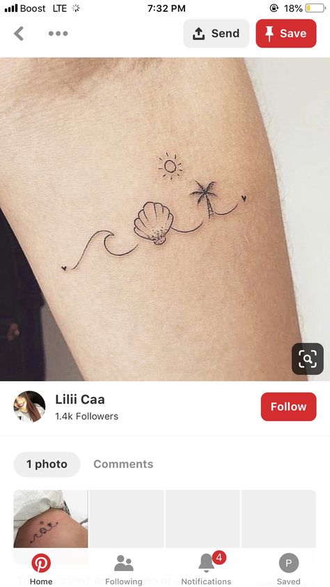 Tattoo Ideas Female Beach, Outer Banks Tattoo Ideas, Female Tattoos, Future Planning, Beach Tattoo, Infinity Tattoo, Tattoos For Women, Tatting, Tattoo Quotes