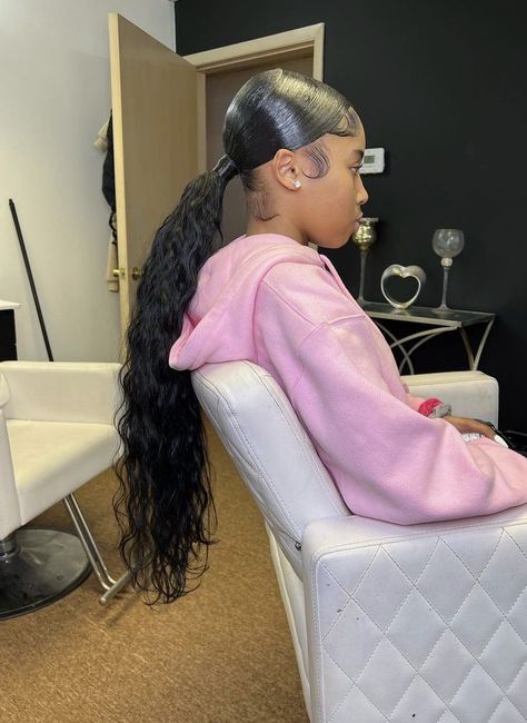 Middle Part Sleek Ponytail Weave, Low Curly Ponytail Weave, Middle Part Slick Back Ponytail Weave, Slick Back Curly Ponytail, High Curly Ponytail Weave, V Part Slick Back Ponytail, Double Frontal Ponytail, Low Weave Ponytail, Low Curly Ponytail