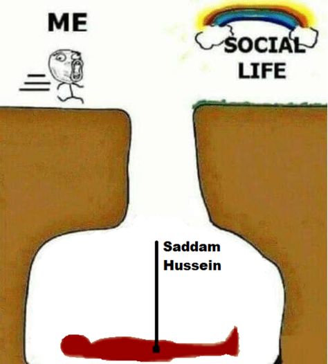 Saddam Hussain, Family Guy Funny Moments, Hiding Spots, Hiding Places, Really Funny Joke, Know Your Meme, Social Life, Really Funny Pictures, Videos Funny