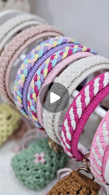 Macrame Headband Tutorial, Macrame Rakhi, Macrame Headbands, Macrame Headband, Macrame Designs, Macrame Accessories, Headband Tutorial, Braided Headband, March 7