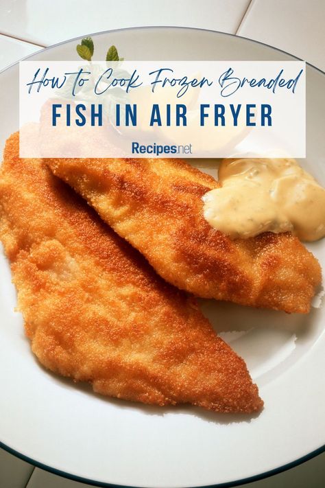 Learn How To Cook Frozen Breaded Fish In Air Fryer with our Cooking Hacks for White Fish Recipes! Make airfried ideas and airfryer meals with our easy air fry recipes at Recipes.net. Perfect for pescatarian food lovers, these breaded fish recipes are a must-try. Learn to make the best fried fish fillet recipe and white fish air fryer recipe. Enjoy fish fillet fried to perfection and fry fish home made. Enhance your cooking skills with cooking tips and tricks for the perfect air fryer fish dish! Breaded Fish Recipes, Fish Air Fryer, Fried Fish Fillet Recipe, Fish In Air Fryer, Fried Fish Fillet, Best Fried Fish, Airfryer Meals, Pescatarian Food, Breaded Fish Recipe