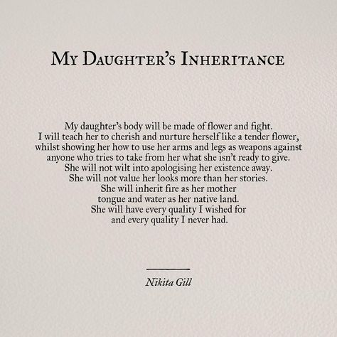 Your Soul is a River is out! Order the book from yoursoulisariver.com! #poem #poetry #poetsofinstagram #nikitagill #instaquotes #quotes #yoursoulisariver Poems About Being A Daughter, Mother Daughter Aesthetic Quotes, Mothers And Daughters Quotes, Mothers Daughter Quotes, Mother Daughter Poems, Poem For My Daughter, Mother Daughter Aesthetic, Poem For Daughter, Mother Daughter Quote