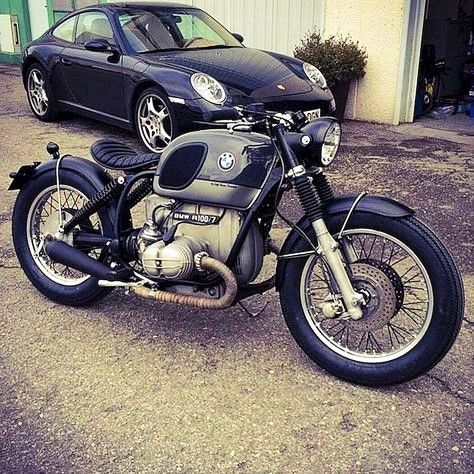 Enduro Motorcycles, Bmw R100, Bike Bmw, Vintage Cafe Racer, Мотоциклы Cafe Racers, Bmw Boxer, Moto Cafe, Bmw Classic Cars, Bmw Motors