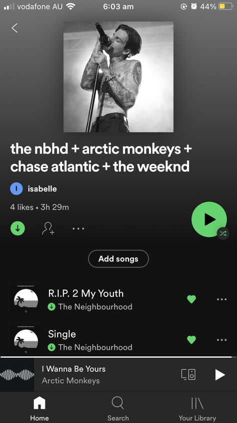 Arctic Monkeys Playlist Spotify, Chase Atlantic And Arctic Monkeys, Artic Monkeys Playlist, Chase Atlantic And The Weeknd, Chase Atlantic Spotify Playlist, The Neighbourhood Playlist, Arctic Monkeys Playlist, Weeknd Spotify, Playlist Names Ideas