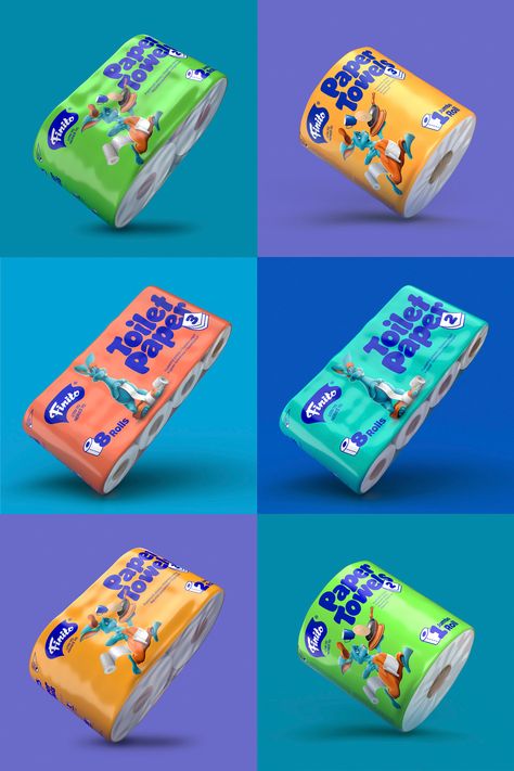 Household Packaging Design, Aura Branding, Detergent Design, Tissue Design, Detergent Packaging, Tissue Packaging, Branded Tissue Paper, Digital Visual, Tissue Pack