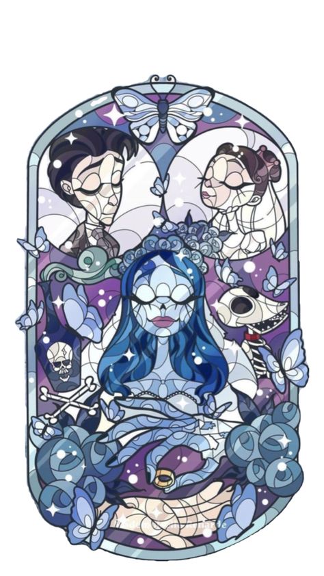 Corpse Bride Illustration, The Corpse Bride Art, Tim Burton Dibujos, Corpse Bride Drawing, Corpse Bride Tattoo, Illusion Tattoo, Corpse Bride Art, Foto Muro Collage, Illusion Tattoos