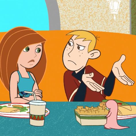 Kim Possible Ron Stoppable, Rufus Kim Possible, Kim Possible And Ron Stoppable, Kim Possible And Ron, Ron Stoppable, Kim And Ron, Amnesia Anime, Kimberly Ann, Disney 2024