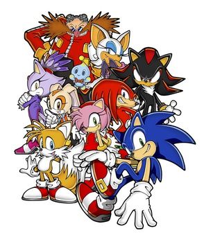 List of Sonic the Hedgehog characters | Nintendo | Fandom Yuji Uekawa, Sonic Artwork, Sonic Advance, Sonic The Hedgehog Characters, Sonic Friends, Big The Cat, Sonic Adventure 2, Nintendo Console, Rouge The Bat