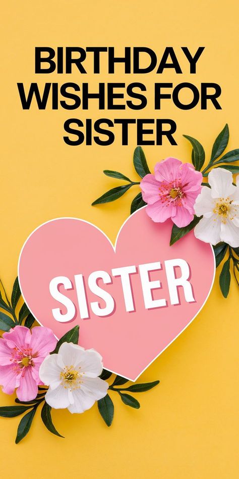 Bring joy with birthday wishes for sister featuring funny and short quotes that suit any mood. Explore Islamic and Christian blessings, aesthetic ideas for insta story, or lovely video messages in Hindi, Urdu, or Marathi. Perfect for a sister in law, a dear friend, or another mother figure. Sister’s Birthday Wishes, Blessings Aesthetic, Funny Birthday Wishes For Sister, Ideas For Insta Story, Lovely Birthday Wishes, Unique Birthday Wishes, Lovely Video, Funny Birthday Wishes, Birthday Wishes For Sister