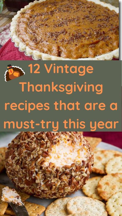 Traditional Thanksgiving Recipes, Retro Thanksgiving, Cranberry Sauce Homemade, Vintage Thanksgiving, Old Fashioned Recipes, Sweet Potato Pie, Easy Thanksgiving, Retro Recipes, Roasted Brussel Sprouts