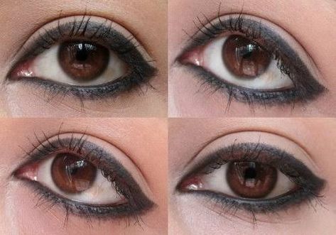 Which is the easiest eyeliner to apply for beginners? - Quora Kajal Eyes How To Apply, How To Apply Kajal, Apply Kajal, Glamorous Wedding Makeup, Maybelline Colossal, Simple Eyeliner, Black Liner, Beautiful Dresses For Women, Eyeliner Looks