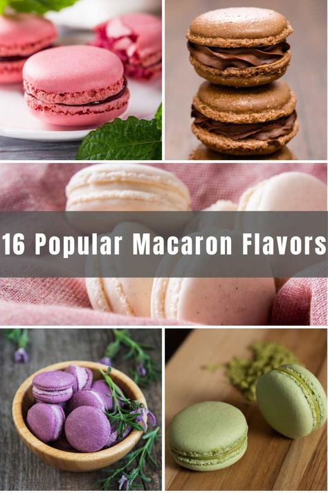 16 Popular Macaron Flavors (Best French Macaron and Filling Recipes) - IzzyCooking Macaroons For Beginners, Classic Macarons, Macarons Filling Recipe, French Macarons Flavors, Macaroon Filling, Macaroons Flavors, Easy Macaroons Recipe, Macarons Recipe Easy, French Macaroon Recipes