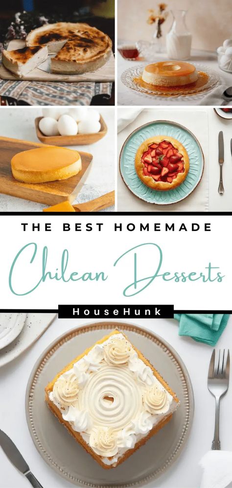 9 Sweet and Creamy Chilean Desserts - House Hunk Chilean Desserts, Sponge Cake Filling, Dessert House, Chilean Recipes, Custard Filling, Buttery Cookies, Traditional Cakes, Creamy Desserts, Elegant Cakes