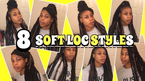 Medium Parts For Soft Locs, Soft Loc Parting Guide, Taking Out Soft Locs, How To Take Out Soft Locs, Soft Locs Styles, Soft Loc Take Down, Faux Locs Styles, Beauty Routine Tips, Faux Locs Hairstyles