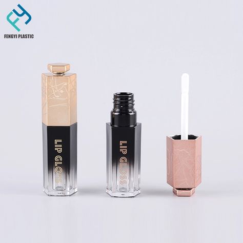 Lipstick Tube, Face Beat, Lip Gloss Tubes, Lip Glaze, Beat Face, Cosmetic Packaging, Color Shapes, Pink Lips, Pantone Color