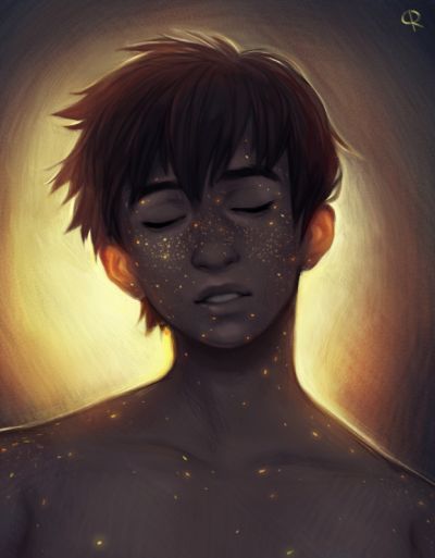 a blink of your eyelashes sweeps the whole night sky Aasimar Character Design, A Sky Full Of Stars, Sky Full Of Stars, Sky Full, A Sky, Arte Fantasy, Boy Art, Pretty Art, Character Design Inspiration