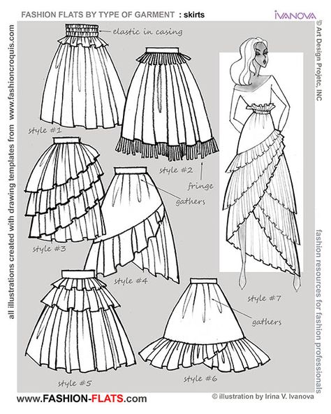 full skirt #illustratorstuff #fashionflats #fashiontemplates #fashionsketches Drawing Online, Flat Drawings, Flat Sketches, Fashion Templates, Fashion Vocabulary, Fashion Figures, Illustration Fashion Design, Illustration Fashion, Fashion Design Drawings