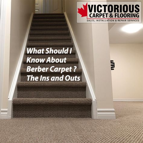 What Should I Know About Berber Carpet? Berber Carpet Basement, Carpet Over Carpet Ideas, Berber Carpet On Stairs, Basement Paint, Basement Painting, Stairs Landing, Carpet Repair, Basement Carpet, Basement Reno