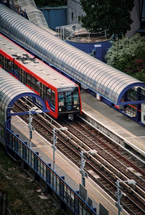 Railway Station Photography, Metro Train Photography, Railway Tracks Photography, Docklands Light Railway, Kanpur Central Railway Station, Photography