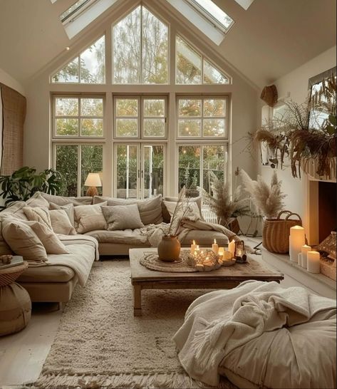 Earth Tone Living Room Decor Cozy, Earthy Homes, Living Room Makeovers, Bohemian Living Room Ideas, Earth Tone Living Room, Natural Interior Design, Earthy Living Room, Vibrant Living Room, Earthy Home