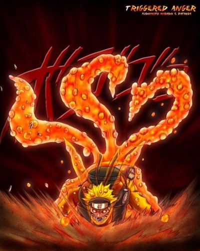 3-tail Kyubi Naruto unleashed by UltimateNinOtaking on DeviantArt Naruto Nine Tails Mode, Nine Tailed Fox Naruto, Naruto 9 Tails, Naruto Nine Tails, Naruto 6, 9 Tails, Kurama Naruto, Arte Ninja, Naruto Uzumaki Hokage