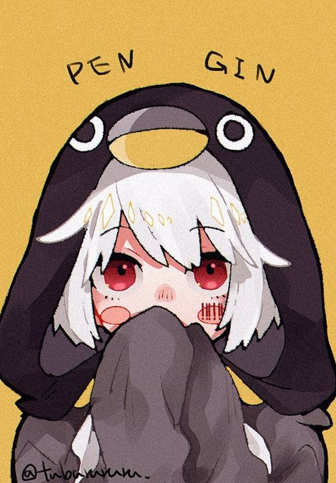 Red Eyes, White Hair, Anime Character, Yellow, Red, Hair, Anime, White, Black