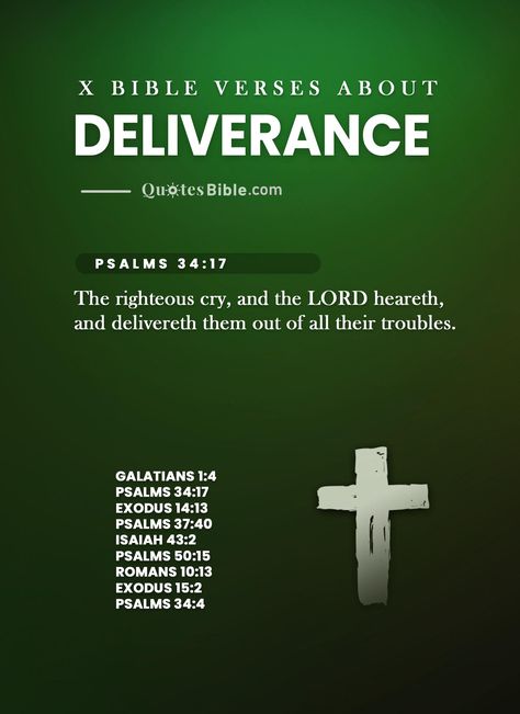 Discover the power of God’s deliverance with these uplifting bible verses. Find peace and comfort in knowing that God will deliver you from any circumstance or situation. #Deliverance #BibleVerses #God #Deliverance #verses God Character, Biblical Timeline, Scriptures Quotes, Verses From The Bible, Kingdom Come Deliverance, Biblical Quotes Inspirational, Warfare Prayers, Bible Guide, Life Skills Lessons