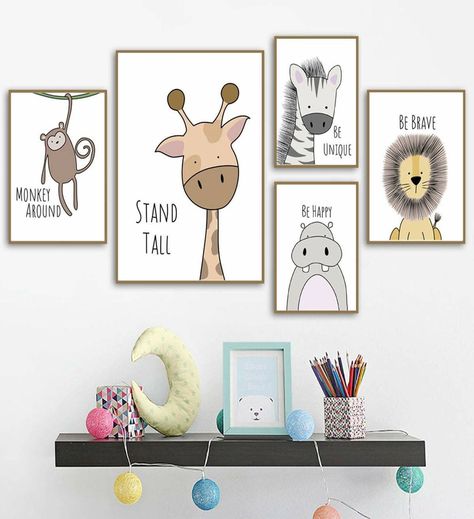 Fotos Outfits, Decoration Class, Nursery Canvas Art, Nursery Canvas, Animal Wall Art Nursery, Adorable Nursery, Photography Diy, Bunny Hat, Safari Nursery