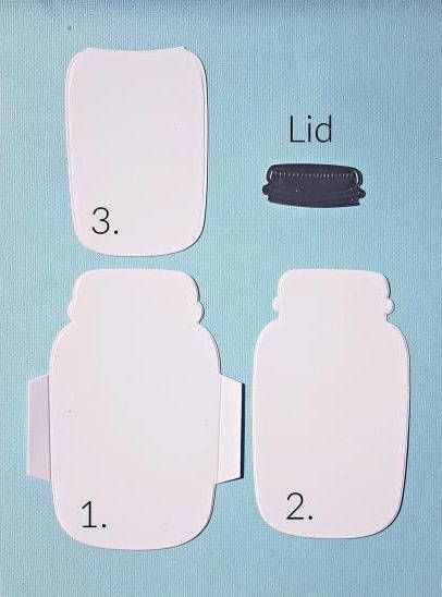 Mason Jar Tutorial – Tonic Studios USA Cards With Jars On Them, Mason Jar Cutouts Ideas, Mason Jar Printables, Mason Jar Tags, Jar Collection, Mason Jar Cards, Mason Jars Labels, Flower Decorations Diy, Homemade Birthday Cards