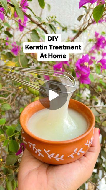 Natural Anti Frizz Hair, Keratin Mask Hair, For Dry Hair Remedies, Keratin At Home Natural, Remedies For Soft Hair, Homemade Hair Mask For Oily Hair, Frizz Free Hair Diy, Home Hair Care Remedies, Home Remedy For Smooth Hair