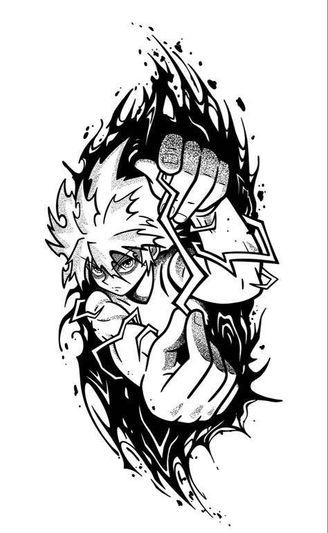 Killua Godspeed Tattoo, Killua Zoldyck Tattoo Design, Hunter X Hunter Tattoo Killua, Killua Tattoo Ideas, Killua Tattoo Design, Hunter X Hunter Tattoo Design, Killua Design, Anime Style Tattoos, Tattoo Hunter X Hunter