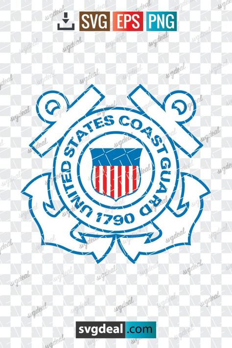 Coast Guard Logo, Coast Gaurd, Us Coast Guard, Scrapbook Printables, Start Now, Personal Project, Counter Tops, Coast Guard, Svg Free Files