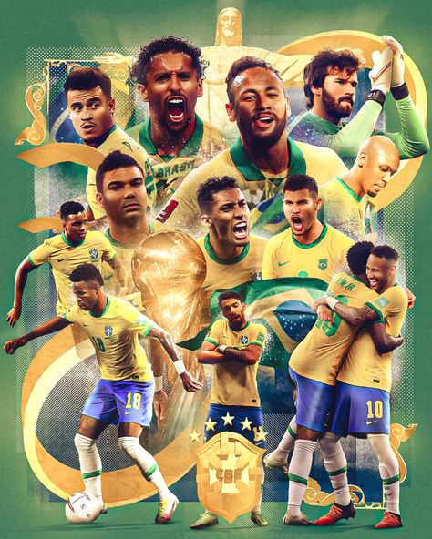 Brazil Wallpaper Football, Brazil Football, Brazil 2022, Brazil Soccer, Brasil Football, Brazil Team Wallpaper, Brazil Football Team Wallpapers, Brazil Team Wallpaper Hd, Wallpaper Copa Do Mundo