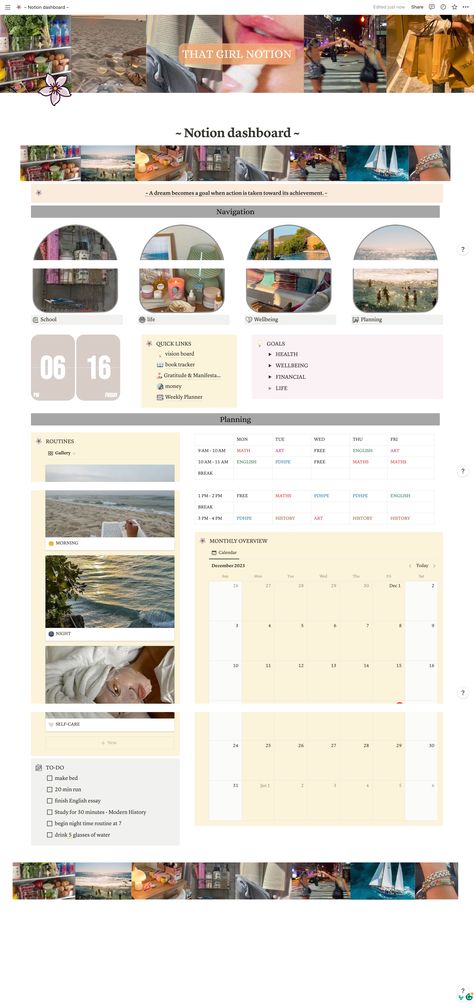 notion template ideas for students Summer Notion Template, Notion Setup Aesthetic, Notion Widget, Notion 2024, Notion Inspiration, Notion Tips, Notion Setup, Notion Inspo, Notion Ideas