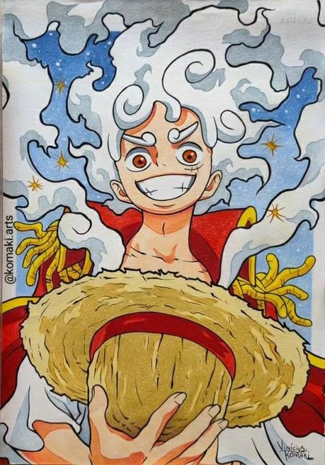 Luffy Art Drawing, One Piece Luffy Drawing, Luffy Drawing Sketch, Luffy Drawings, Luffy Draw, Luffy Painting, Luffy Sketch, Luffy Drawing, Anime Canvas Painting