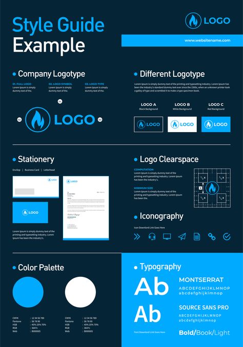 Brand Guidelines: Definition & How to Create a Style Guide Brand Book Examples, Marketing Folders, Blue Social Media, Brand Guidelines Book, Social Media Announcement, Social Media Cover Design, Pink Social Media, Marketing Creative Ads, Logo Guidelines