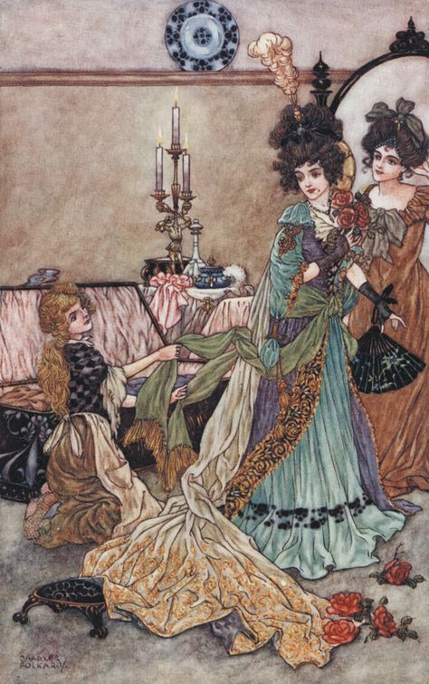 Denis Zilber, Cinderella Art, Ella Enchanted, Fairytale Nursery, John Everett Millais, Classic Fairy Tales, Grimm Fairy Tales, Fairytale Illustration, Printmaking Art