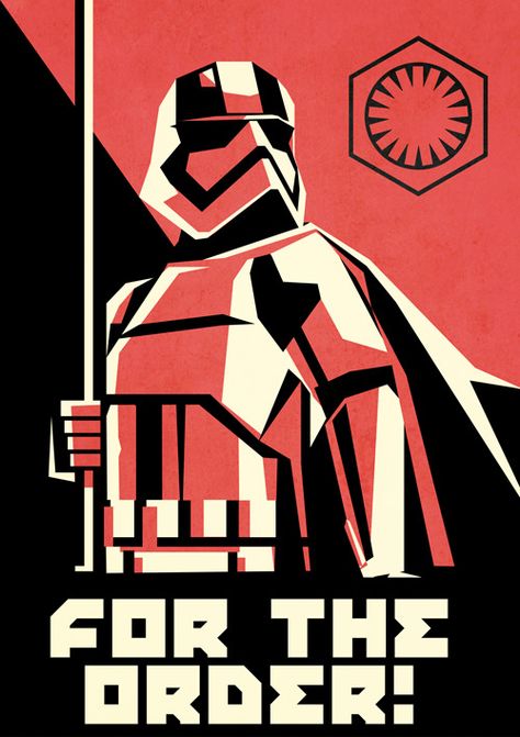 First Order propaganda poster Star Wars Imperial Propaganda, Star Wars Propaganda, Gwendolyn Christie, Captain Phasma, General Hux, Star Wars Meme, Star Wars Vii, Propaganda Art, Propaganda Poster