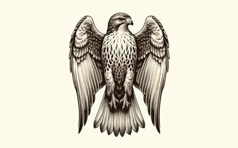 Hawk Wing Tattoo, Hawk Tattoo Back, Hawk Tattoo Small Outline, Japanese Hawk Tattoo, Fine Line Falcon Tattoo, Hawk Head Tattoo, Hawk Tattoo Men, Perched Hawk Tattoo, Hawk Drawing Simple