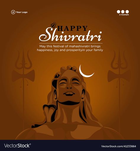 Happy Shivratri, Festival Template, Maha Shivaratri, Hanuman Jayanti, Rath Yatra, Maha Shivratri, Examples Of Logos, Shiva Family, Hindu Festival