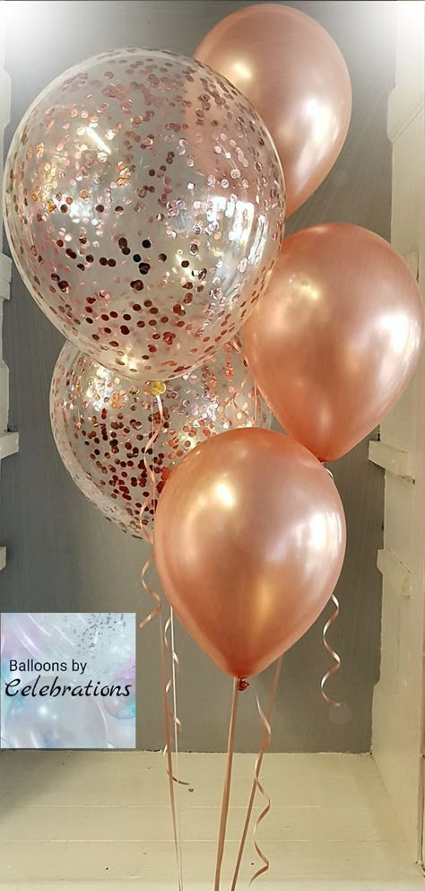 Amazing Wedding Décor with Balloons Birthday Decor Rose Gold, Hen Do Balloons, Rose Gold Birthday Ideas, Rose Gold 18th Birthday Party Ideas, 18th Birthday Balloon Ideas, 18th Balloon Ideas, Rose Gold 40th Birthday Ideas, 13th Birthday Balloon Ideas, Rose Gold Party Decorations Birthday