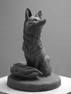 Clay Fox, Sculpting Techniques, Fox Sculpture, Wolf Sculpture, Ceramic Art Sculpture, Sculpture Art Clay, Denver Art, Ceramic Techniques, Body Figure