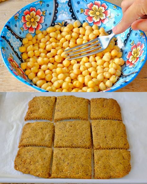 This chickpea crispbread is a delightful and nutritious snack that’s both vegan and gluten-free. Made with a base of chickpeas, flaxseed, and spices, it’s the perfect crispy treat to pair with dips or salads. The ease of preparation makes it ideal for those looking for a healthy homemade snack that’s full of plant-based protein and fiber. Whether you’re vegan or not, you’ll be amazed at how satisfying these crackers are. Preparation Time Prep Time: 10 minutes Cook Time: 40 minutes Total Time: 50 Beef Chow Fun Recipe, Crispbread Recipe, Chow Fun Recipe, Healthy Homemade Snacks, Dry Chickpeas, Creamy Dip, Bun Recipe, Crispy Treats, Nutritious Snacks