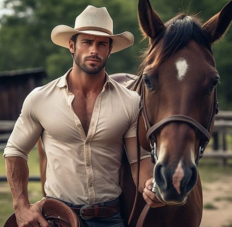 Men In Cowboy Hats, Cowboy Handsome, Country Man Aesthetic, Man In Cowboy Hat, Country White Boys, Hot Cowboy Character Art, Older Handsome Cowboys, Hot Cowboy With Tattoos, Western Romance Books