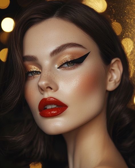 Step into the golden age of elegance with Hollywood Glam makeup! 🌟 Perfect for date nights, evening events, or a glamorous night out, this iconic beauty style is all about bold lips, sultry eyes, and radiant skin. Whether you’re channeling the timeless charm of Marilyn Monroe or the red carpet allure of modern Hollywood stars, these classic yet sophisticated makeup looks will make you shine like a star! ✨

💋 Key Features of Hollywood Glam Makeup:
✨ Bold Red Lips – The signature of Old Hollywood elegance.
👁 Classic Winged Liner – A sleek, timeless cat-eye for drama.
🌟 Flawless, Luminous Skin – Soft glow with subtle contouring.
💄 Timeless Elegance – Perfect for romantic dinners, gala events, and special occasions!

Hollywood Glam makeup inspirations! 🌹💫
#HollywoodGlam #DateNightBeauty Hollywood Glam Makeup, Sultry Eyes, Sophisticated Makeup, Glam Makeup Looks, Makeup Bold, Iconic Beauty, Shine Like A Star, Night Beauty, Bold Red Lips